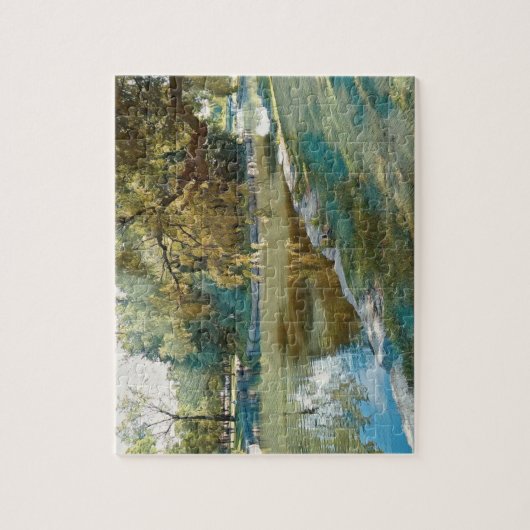 公園の夏 ジグソーパズル (縦)