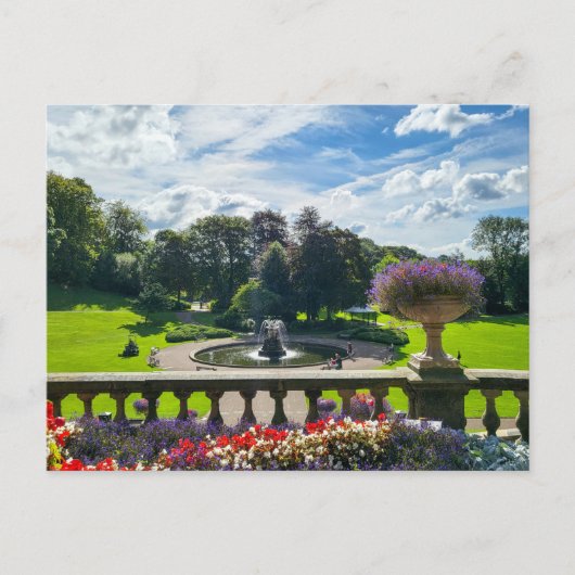 公園の夏 ポストカード (正面)