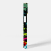 公園の女性とオウム ポップアート Case-Mate iPhoneケース (裏面 / 右)