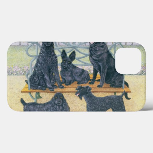 公園の座席 Case-Mate iPhoneケース (裏面 (横))