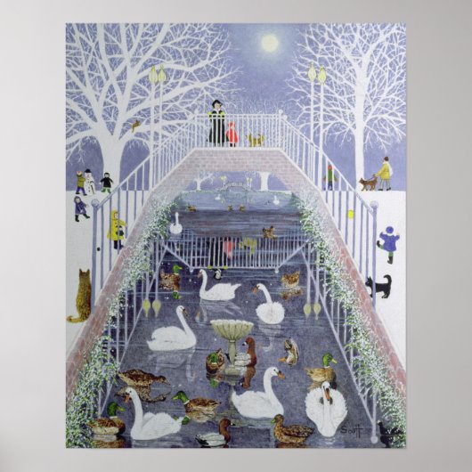 公園の散歩 ポスター (正面)