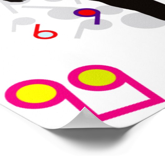 公園の散歩 ポスター (角)