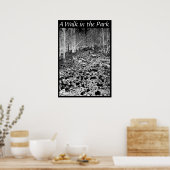 公園の散歩 ポスター (キッチン)
