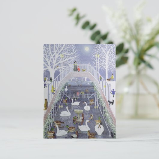 公園の散歩 ポストカード (スタンド正面)