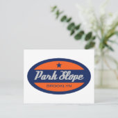 公園の斜面 ポストカード (スタンド正面)