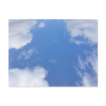 公園の春の空 ポストカード
