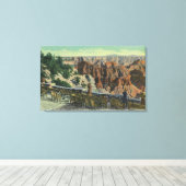 公園の景色 キャンバスプリント (インサイチュ (ウッドフロア))