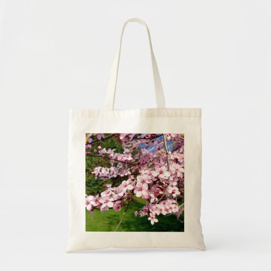公園の桜の木 トートバッグ (正面)
