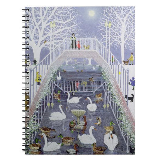 公園の歩行 ノートブック (正面)