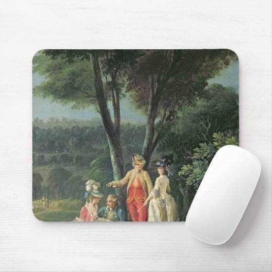 公園の歩行 マウスパッド (マウス)