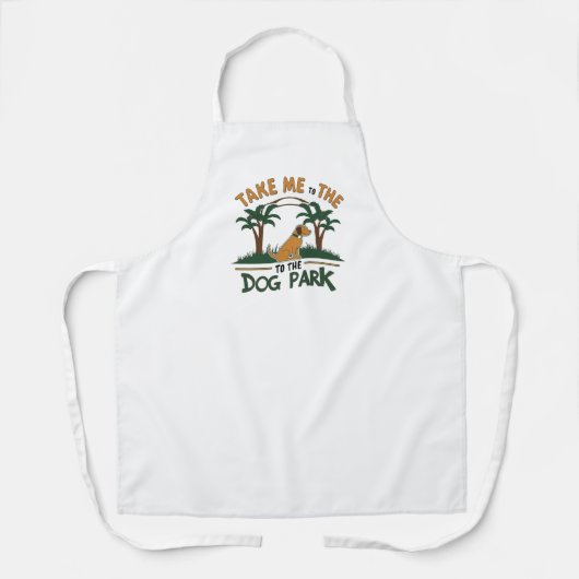 公園の準備 エプロン (正面)