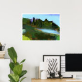 公園の秋 ポスター (ホームオフィス)