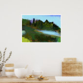 公園の秋 ポスター (キッチン)