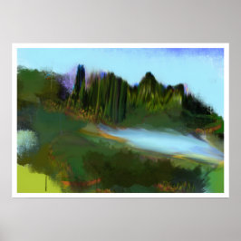 公園の秋 ポスター