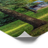 公園の秋 ポスター (角)