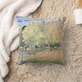 公園の紅葉 クッション (ブランケット)