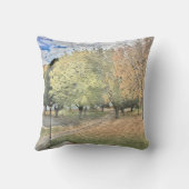 公園の紅葉 クッション (裏面)