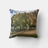 公園の紅葉 クッション (裏面)