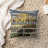 公園の紅葉 クッション (ブランケット)