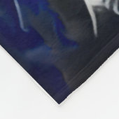 公園の紅葉 フリースブランケット (角)