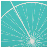 公園の自転車のヴィンテージの青い日 ファブリック (見本)