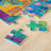 公園の自転車の乗車 ジグソーパズル (側面)