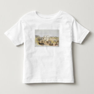 公園の通りの近くの擁壁を造ること、Camd トドラーTシャツ