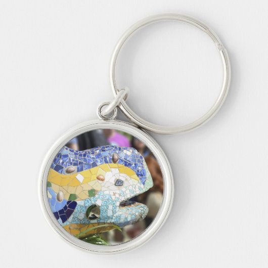 公園のGuellのドラゴンKeychain キーホルダー (正面)