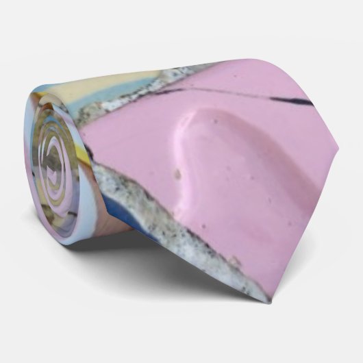 公園のGuellのモザイクタイ ネクタイ (ロール)