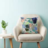 公園のGuellのモザイク枕 クッション (椅子)