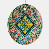 公園のGuellのモザイク セラミックオーナメント (左)