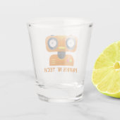 公園のNの技術のロボット2 ショットグラス (裏面)