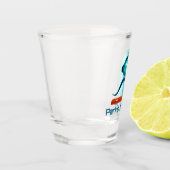 公園のNの技術の知恵のロボット ショットグラス (左)