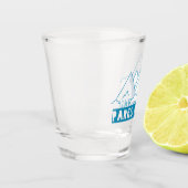 公園のNの技術山 ショットグラス (左)