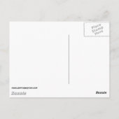 公園はがき内のガチョウ ポストカード (裏面)