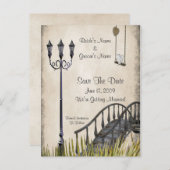 公園を歩いて日付カードを保存 案内ポストカード (正面/裏面)