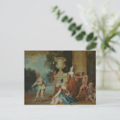 公園イタリアンのコメディアン, c.1725 ポストカード (スタンド正面)