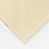 公園イタリアンの漫画アートの可愛いグレイハウンド犬 フリースブランケット (角)