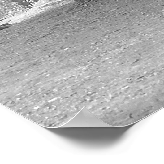 公園ベンチ ポスター (角)