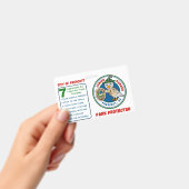 公園保護具 バッジ (手持ち)