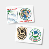 公園保護具 バッジ (正面＆裏面)