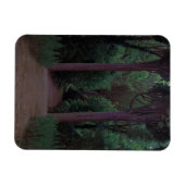 公園内のパス（サンティアゴ・ルシニョル著） マグネット (横)