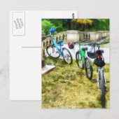 公園内の自転車道 ポストカード (正面/裏面)