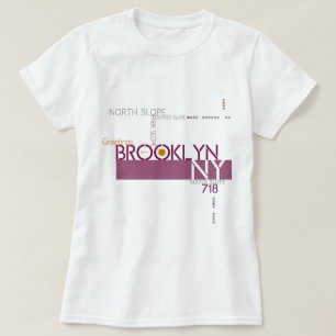 公園斜面、ブルックリンからの挨拶 Tシャツ