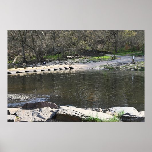 公園水辺ポスター ポスター (正面)