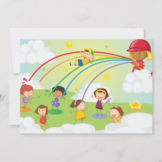 公園遊の招待状 招待状 (正面)