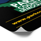 公園郡民主党議員ポスター ポスター (角)