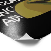 公平かつ包摂に関する強力なアフロ・アート フォトプリント (角)