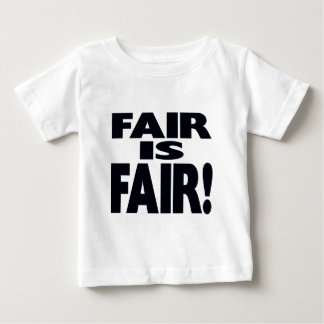 公平だ! ベビーTシャツ