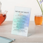 公平とダイバーのためのインクルーシブなコミュニティ 台座サイン (インサイチュ)